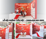 Thi Công Gian Hàng Báo Tuổi Trẻ Tại Cashless Day 2024