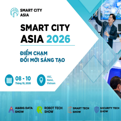 SMART CITY ASIA 2026 – Chiến Lược Phát Triển Đô Thị Thông Minh Khu Vực.