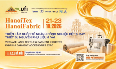 HANOITEX & HANOIFABRIC 2026 - Chuyển Đổi Số, Sản Xuất Xanh- Bền Vững.
