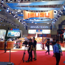Thi Công Gian Hàng Triển Lãm MotoShow 2018_ Izuzu