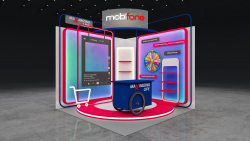 Thiết Kế Mẫu Gian Hàng Mobifone Tết 2024