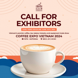 Triển Lãm Quốc Tế Cà Phê, Bánh và Trà Tại Việt Nam - THE COFFEE EXPO VIETNAM 2024 –