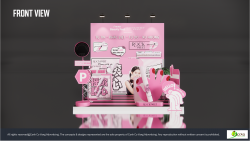 Thiết Kế Booth Gian Hàng Rock Sweet