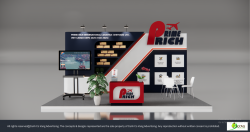 Thiết Kế Gian Hàng Primerich VietNam tại Triển Lãm Viet Cargo Expo HaNoi