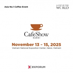 Cafe Show HaNoi 2025 – Sự Kiện F&B Quốc Tế Không Thể Bỏ Lỡ tại Miền Bắc
