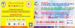 VIETMEDICARE EXPO & VINACHEM EXPO 2025 – Điểm Hẹn Công Nghệ Y Tế & Hóa Chất Xanh tại SECC