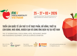 Food & Hospitality VietNam 2026 – Xu Hướng Thực Phẩm & Dịch Vụ Khách Sạn Bền Vững.