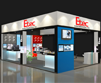 Thiết Kế Gian Hàng Triển Lãm Quốc Tế Etec Delta Electronics,Inc