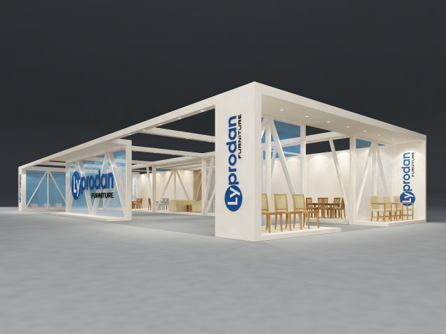 Thiết Kế Gian Hàng Triển Lãm Vifa Expo 2015_Lyprodan Furniture