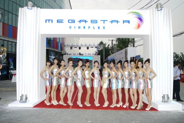 Event booth for Megastar  Open in HCMC