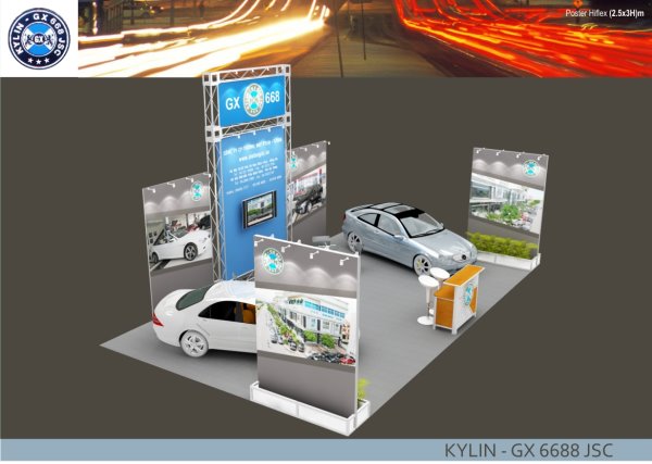 Thiết Kế Gian Hàng Triển Lãm Quốc Tế KYLIN