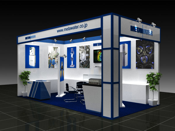 Thiết Kế Gian Hàng Triển Lãm Quốc Tế 2012 _ Metawater.Co.JP