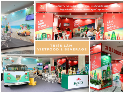 Thi Công Gian Hàng Triển Lãm VIETFOOD & BEVERAGE - PROPACK 2019