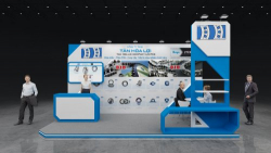 Thiết Kế Mẫu Gian Hàng Tân Hòa Lợi Triển Lãm ViFa Expo 2024