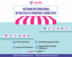 VIETRF 2025 – Bệ Phóng Cho Ngành Bán Lẻ và Nhượng Quyền Việt Nam.