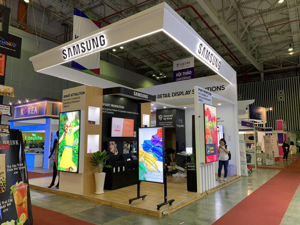 Samsung- Exhibition booth