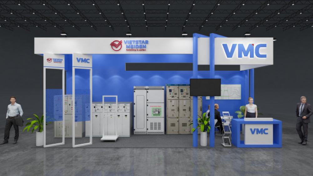 contractor booth exhibition vietnam