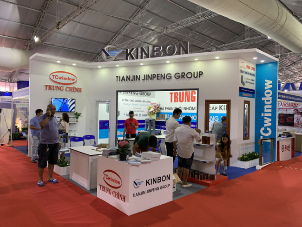 contractor booth exhibition vietnam