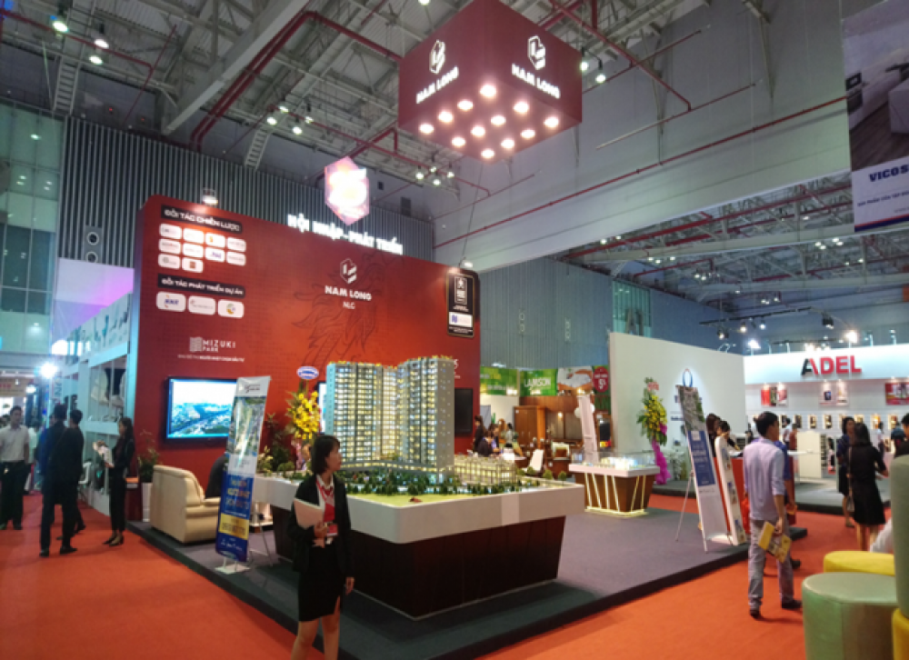 contractor booth exhibition vietnam