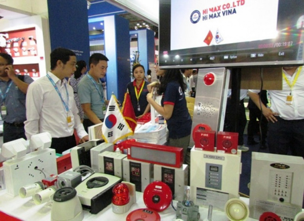 contractor booth exhibition vietnam