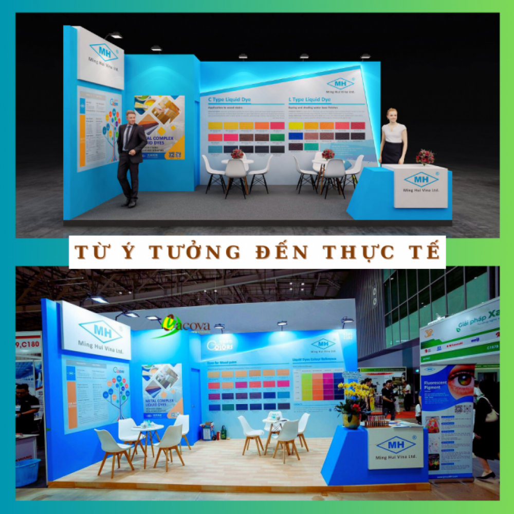 contractor booth exhibition vietnam