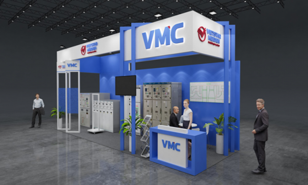 contractor booth exhibition vietnam