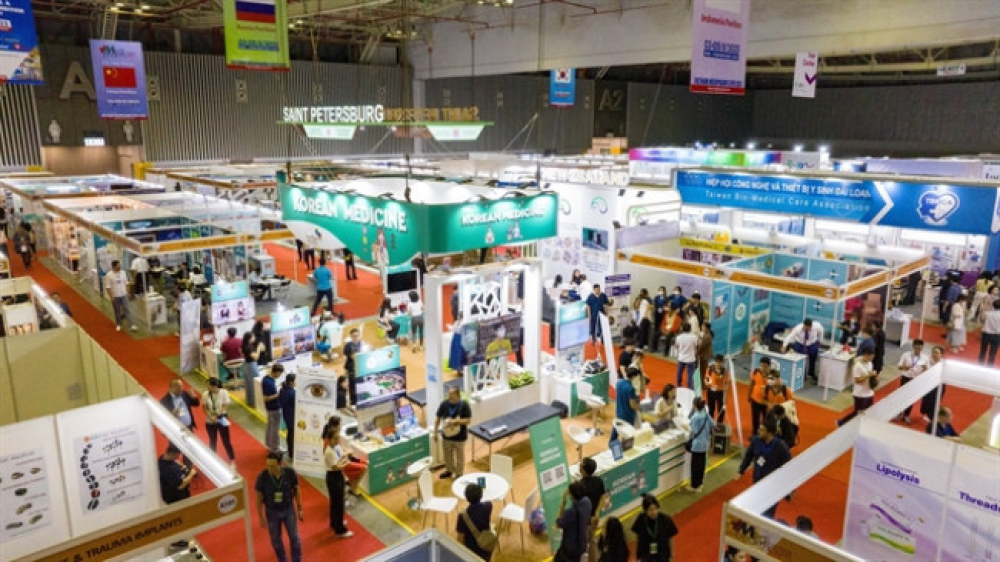 contractor booth exhibition vietnam