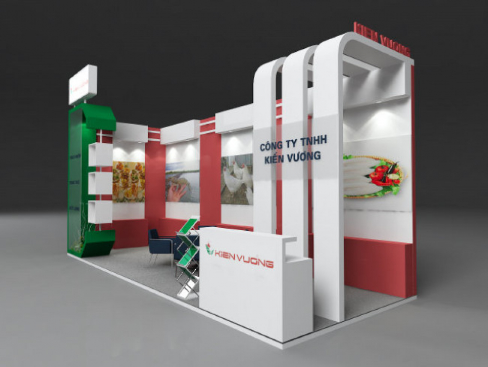 contractor booth exhibition vietnam