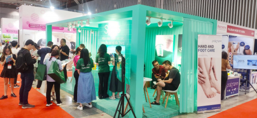 contractor booth exhibition vietnam