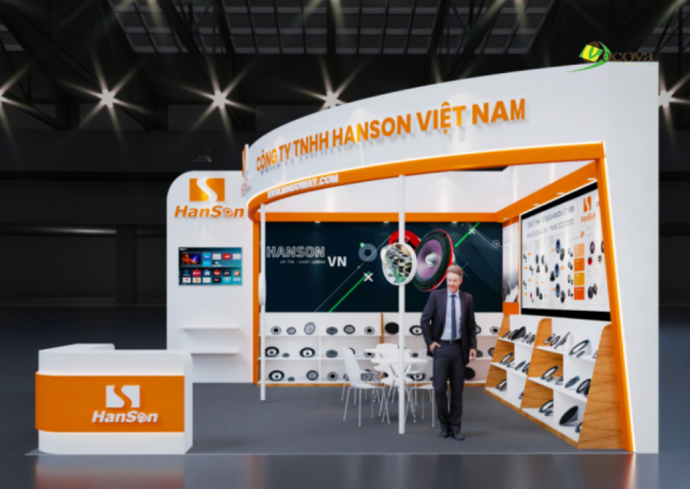 contractor booth exhibition vietnam