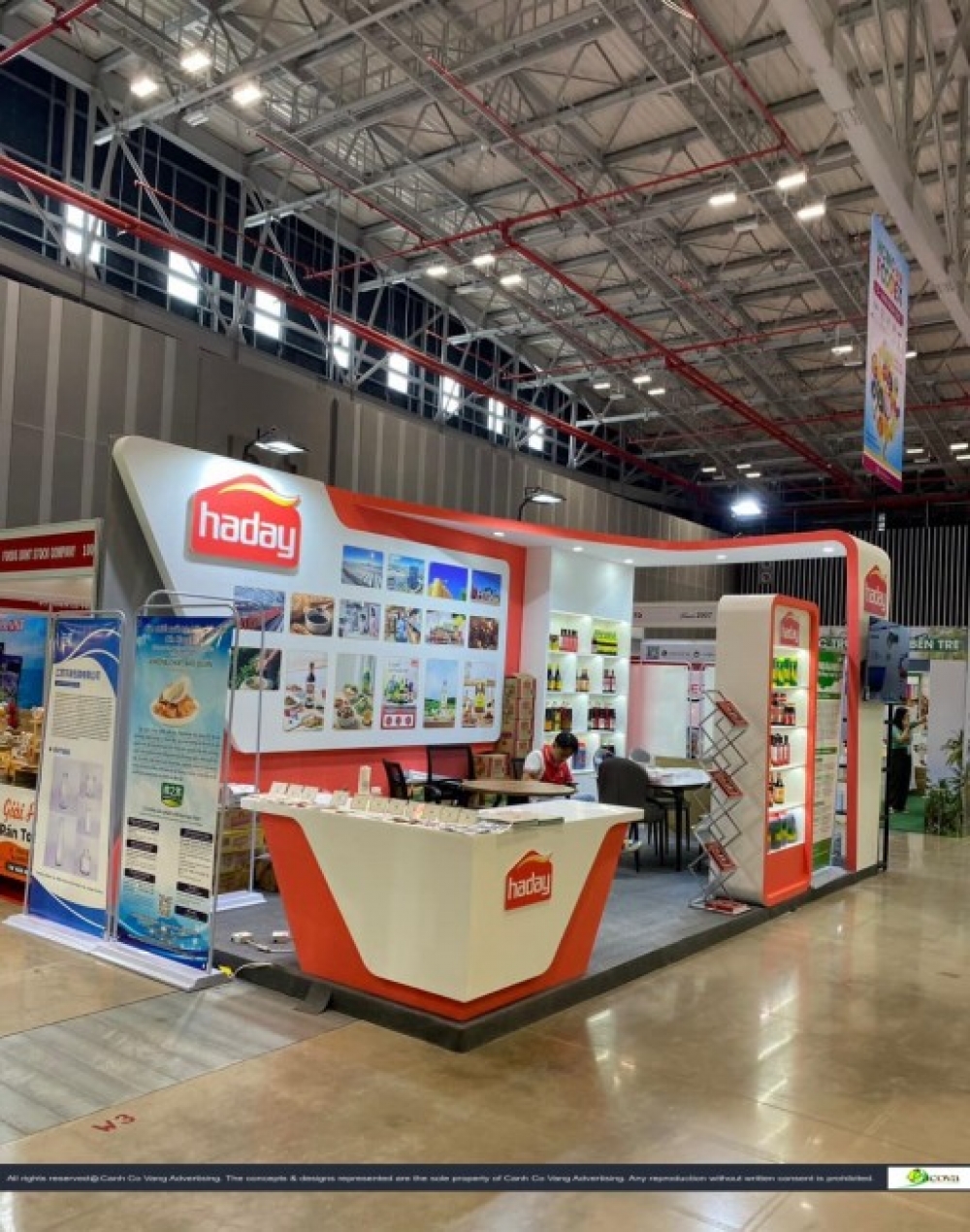 contractor booth exhibition vietnam