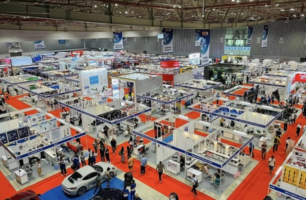 contractor booth exhibition vietnam