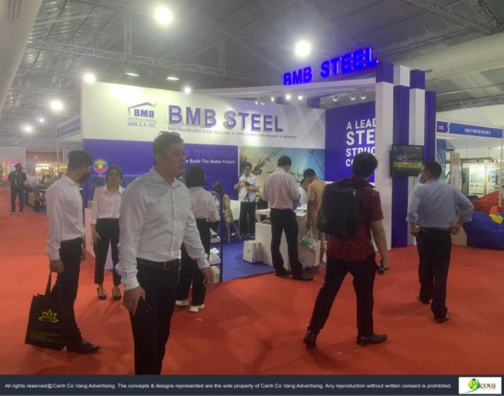 contractor booth exhibition vietnam