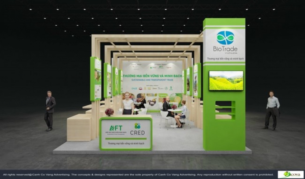 contractor booth exhibition vietnam