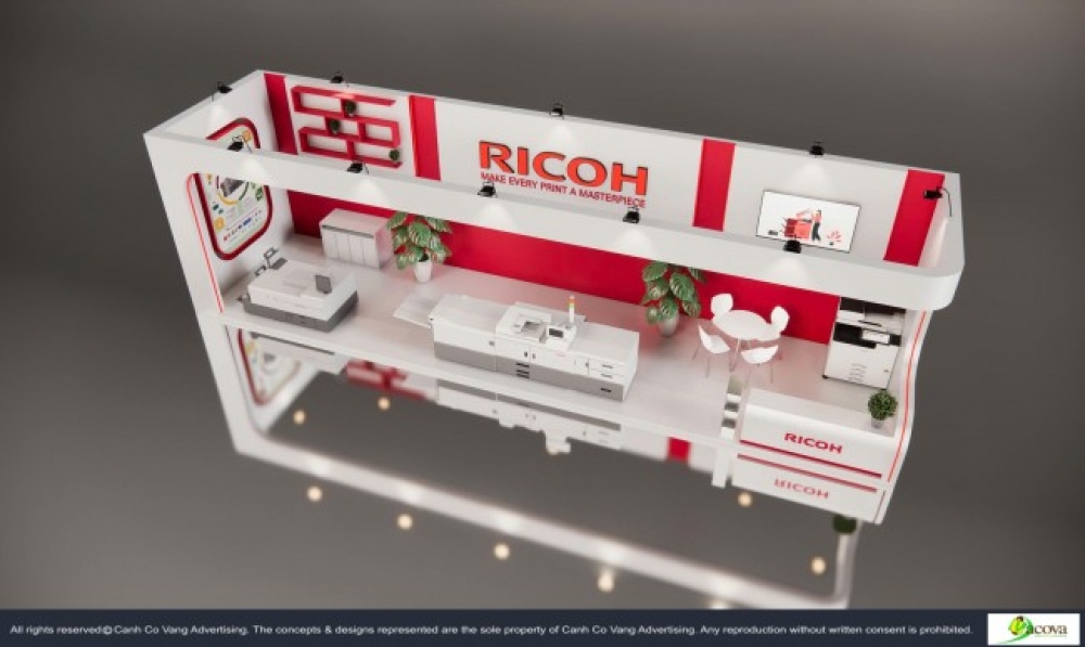 contractor booth exhibition vietnam