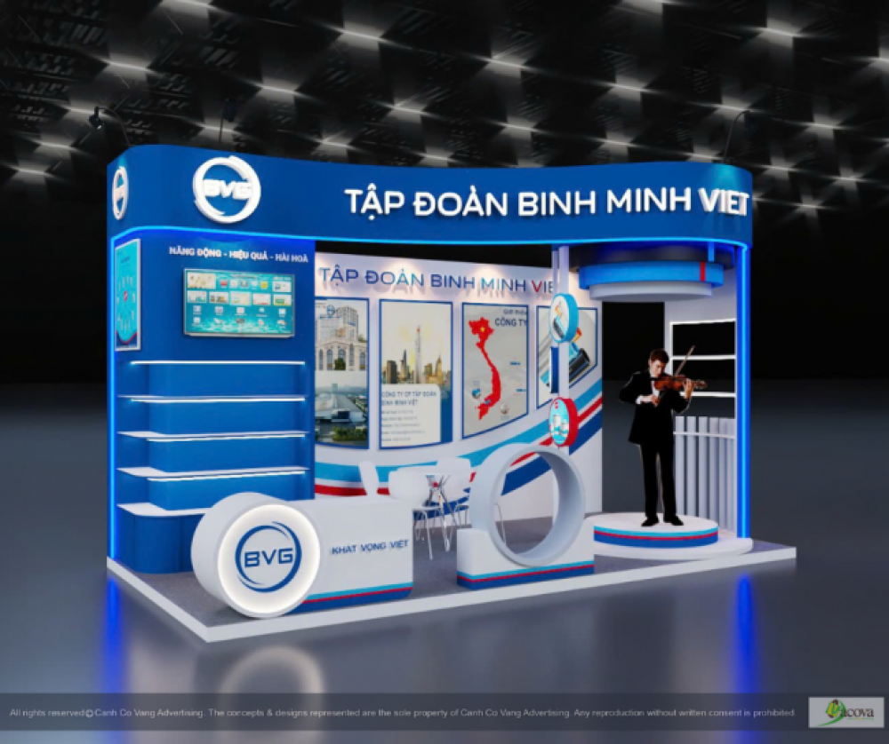 2025-tu-lieu-thiet-ke-booth-nhua-Binh-Minh-of-Canh-Co-Vang.vn stand-booth-design-exhibition-vietnam