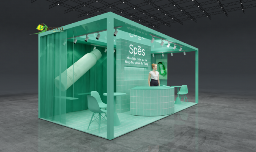0210-canh-co-vang-tu-lieu-thiet-ke-gian-hang-lucky-viet-beauty-2024 Designs booth 2025