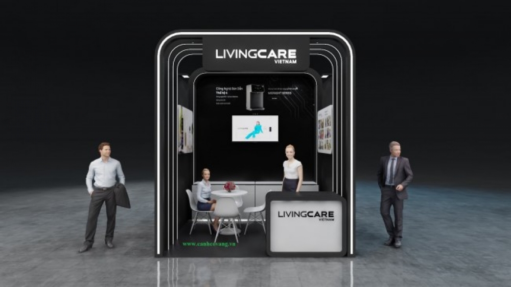 canhcovang_Wellness Expo_livingcare 01 Designs Booth 2024