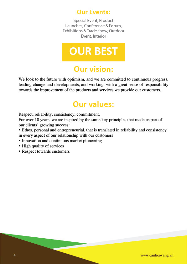 Cacova company profile, page 4